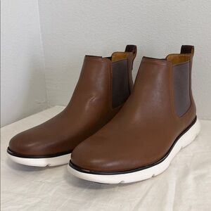 Cole Haan Zerogrand Omni Waterproof shoes brown leather size 10 Men’s